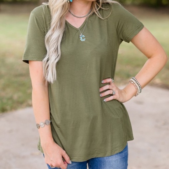 Crazy Train Forever Fav Basic Tee Olive - Picture 3 of 4